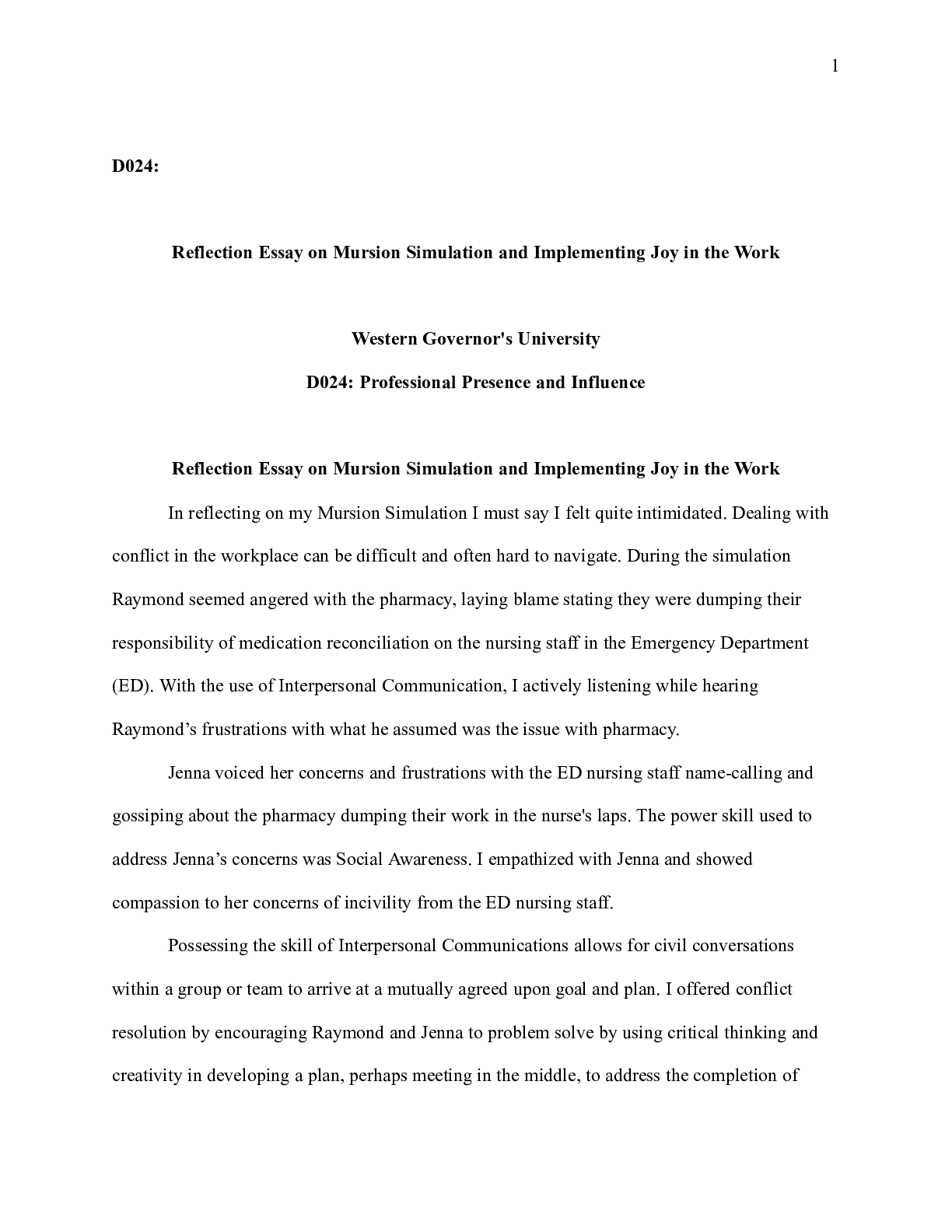 Preview image of Reflection_Essay_on_Mursion_Simulation_and_Implementing_Joy_in_the_Work.docx    D024:  Ref document
